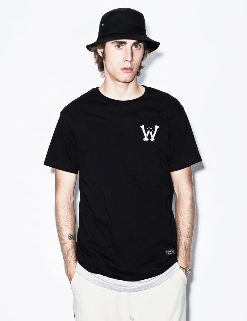 Raised By Wolves - Black Bonecrusher T-Shirt | HBX - Globally